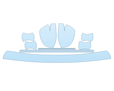 PAINT PROTECTION KIT - 2023 MAZDA CX-9 GS MIRRORS DOOR CUPS DOOR EDGES - PRECUT PPF CLEAR BRA WRAP