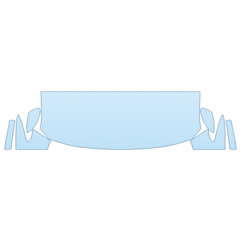 PAINT PROTECTION KIT - 2023 MAZDA CX-9 TOURING PLUS HOOD FENDERS MIRRORS 24 INCH - PRECUT PPF CLEAR BRA WRAP