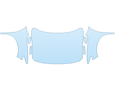 Precut PPF Kit – Clear Bra Paint Protection Film PAINT PROTECTION KIT - 2023 MAZDA CX-9 TOURING PLUS FULL HOOD FENDERS MIRRORS(WRAPPED EDGES) - PRECUT PPF CLEAR BRA WRAP