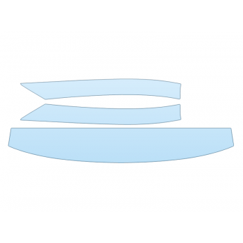 PAINT PROTECTION KIT - 2023 MAZDA CX-9 TOURING PLUS ROOF PILLARS - PRECUT PPF CLEAR BRA WRAP