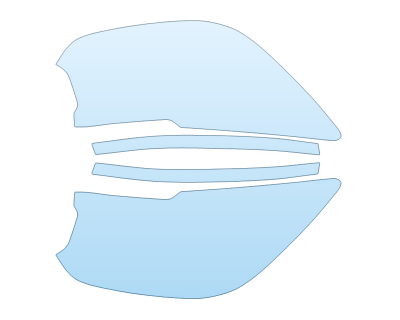 PAINT PROTECTION KIT - 2023 MAZDA CX-90 3.3 TURBO PREFERRED PLUS HEADLIGHTS - PRECUT PPF CLEAR BRA WRAP