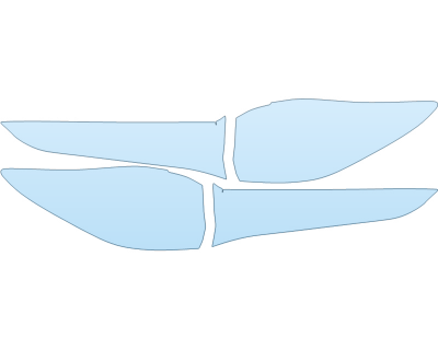 PAINT PROTECTION KIT - 2023 MAZDA CX-90 3.3 TURBO PREFERRED PLUS TAIL LIGHTS - PRECUT PPF CLEAR BRA WRAP