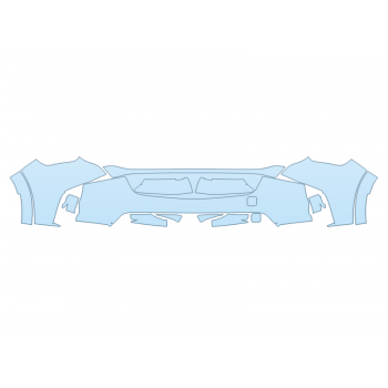 Precut PPF Kit – Clear Bra Paint Protection Film PAINT PROTECTION KIT - 2023 MAZDA CX-90 3.3 TURBO SELECT BUMPER (MULTI PIECE) - PRECUT PPF CLEAR BRA WRAP