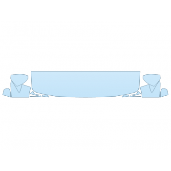 PAINT PROTECTION KIT - 2023 MAZDA CX-90 S HOOD FENDERS MIRRORS 18 INCH (WRAPPED EDGES) - PRECUT PPF CLEAR BRA WRAP