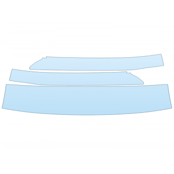 PAINT PROTECTION KIT - 2023 MAZDA CX-90 S ROOF PILLARS - PRECUT PPF CLEAR BRA WRAP