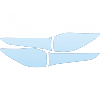 PAINT PROTECTION KIT - 2023 MAZDA CX-90 S TAIL LIGHTS - PRECUT PPF CLEAR BRA WRAP