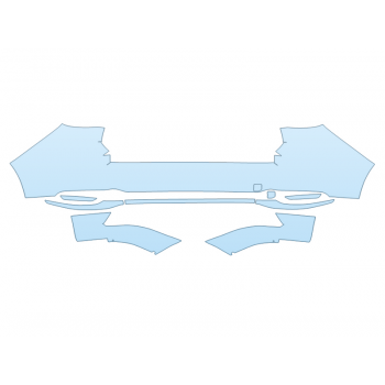 Precut PPF Kit – Clear Bra Paint Protection Film PAINT PROTECTION KIT - 2023 MAZDA CX-90 S PREMIUM REAR BUMPER - PRECUT PPF CLEAR BRA WRAP