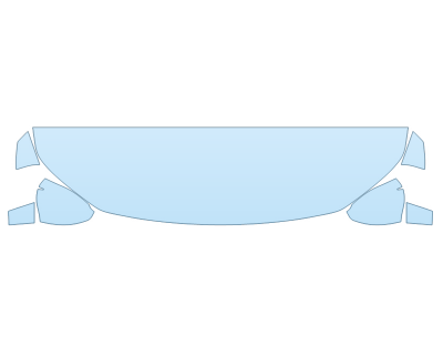 PAINT PROTECTION KIT - 2023 MAZDA MAZDA3 HATCH 2.5 S SELECT HOOD FENDERS MIRRORS 18 INCH - PRECUT PPF CLEAR BRA WRAP