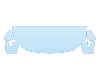 PAINT PROTECTION KIT - 2023 MAZDA MAZDA3 HATCH 2.5 S SELECT HOOD FENDERS MIRRORS 24 INCH - PRECUT PPF CLEAR BRA WRAP