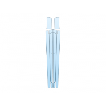 PAINT PROTECTION KIT - 2023 MAZDA MAZDA3 HATCH 2.5 TURBO ROCKERS - PRECUT PPF CLEAR BRA WRAP