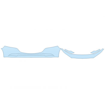 PAINT PROTECTION KIT - 2023 MAZDA MAZDA3 SEDAN 2.5 S BUMPER (MULTI PIECE) - PRECUT PPF CLEAR BRA WRAP