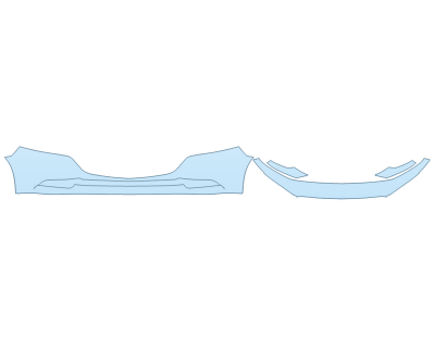 2023 MAZDA MAZDA3 SEDAN GS BUMPER (MULTI PIECE)