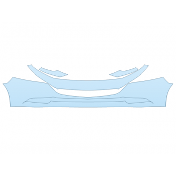 PAINT PROTECTION KIT - 2023 MAZDA MAZDA3 SEDAN GX BUMPER - PRECUT PPF CLEAR BRA WRAP