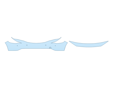 2023 MAZDA MX-30 EV BUMPER WITH SENSORS