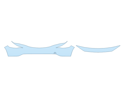 2025 MAZDA MX-30 GT BUMPER - PRECUT PPF CLEAR BRA WRAP