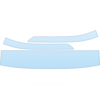 2025 MAZDA MX-30 GT ROOF PILLARS - PRECUT PPF CLEAR BRA WRAP
