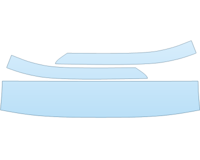 2025 MAZDA MX-30 GT ROOF PILLARS - PRECUT PPF CLEAR BRA WRAP