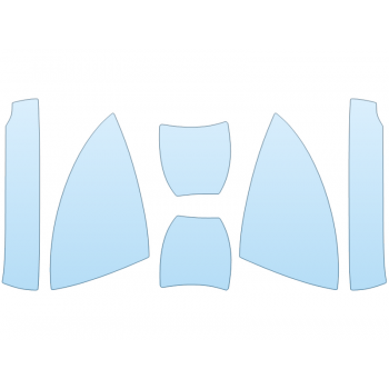 2025 MAZDA MX-30 PREMIUM PLUS MIRRORS DOOR CUPS - PRECUT PPF CLEAR BRA WRAP