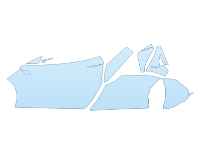 PAINT PROTECTION KIT - 2023 MCLAREN ARTURA STANDARD DRIVER SIDE - PRECUT PPF CLEAR BRA WRAP