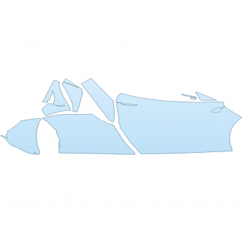 PAINT PROTECTION KIT - 2023 MCLAREN ARTURA TECHLUX PASSENGER SIDE - PRECUT PPF CLEAR BRA WRAP