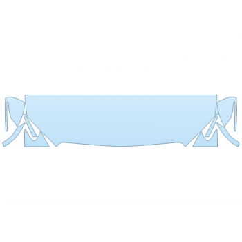 PAINT PROTECTION KIT - 2023 MERCEDES E-CLASS SEDAN 350 HOOD FENDERS MIRRORS 18 INCH (WRAPPED EDGES) - PRECUT PPF CLEAR BRA WRAP