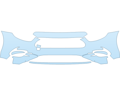 PAINT PROTECTION KIT - 2023 MERCEDES E-CLASS SEDAN 450 BUMPER - PRECUT PPF CLEAR BRA WRAP