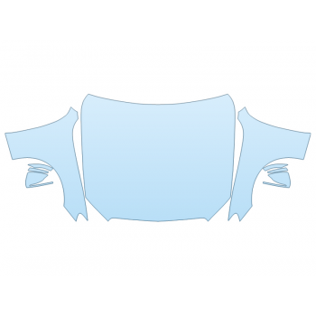 PAINT PROTECTION KIT - 2023 MERCEDES E-CLASS SEDAN 450 FULL HOOD FENDERS MIRRORS - PRECUT PPF CLEAR BRA WRAP