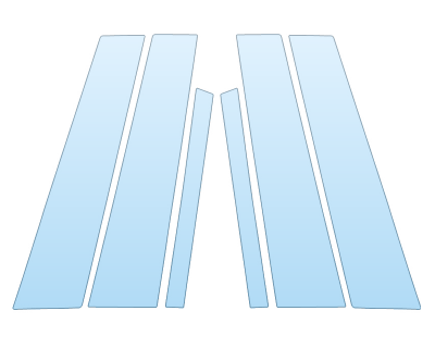 PAINT PROTECTION KIT - 2023 MERCEDES E-CLASS SEDAN 450 B PILLARS - PRECUT PPF CLEAR BRA WRAP