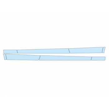 Precut PPF Kit – Clear Bra Paint Protection Film PAINT PROTECTION KIT - 2023 MERCEDES E-CLASS SEDAN 450 DOOR SPLASHES - PRECUT PPF CLEAR BRA WRAP