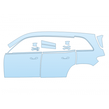 PAINT PROTECTION KIT - 2023 MERCEDES EQB CLASS 250+ DRIVER SIDE - PRECUT PPF CLEAR BRA WRAP