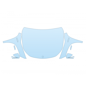 PAINT PROTECTION KIT - 2023 MERCEDES EQB CLASS 250+ FULL HOOD FENDERS MIRRORS(WRAPPED EDGES) - PRECUT PPF CLEAR BRA WRAP