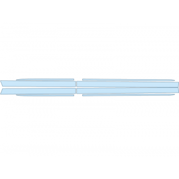 PAINT PROTECTION KIT - 2023 MERCEDES EQB CLASS 250+ ROCKERS - PRECUT PPF CLEAR BRA WRAP