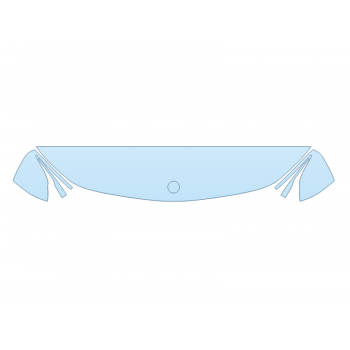 PAINT PROTECTION KIT - 2023 MERCEDES EQB CLASS 300 4MATIC HOOD FENDERS MIRRORS 12 INCH (WRAPPED EDGES) - PRECUT PPF CLEAR BRA WRAP