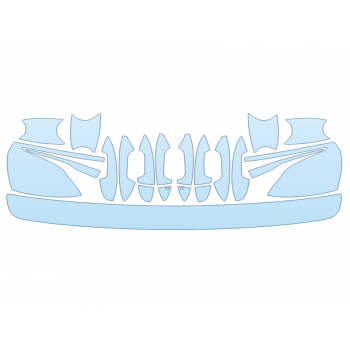 PAINT PROTECTION KIT - 2023 MERCEDES EQB CLASS 300 4MATIC LUGGAGE AREA MIRRORS DOOR CUPS - PRECUT PPF CLEAR BRA WRAP