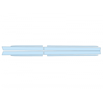 PAINT PROTECTION KIT - 2023 MERCEDES EQB CLASS 300 4MATIC ROCKERS - PRECUT PPF CLEAR BRA WRAP