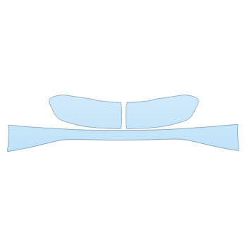 PAINT PROTECTION KIT - 2023 MERCEDES EQB CLASS 300 4MATIC TAIL LIGHTS - PRECUT PPF CLEAR BRA WRAP