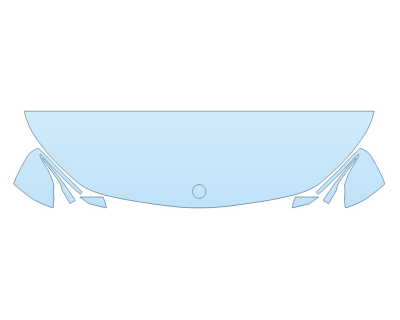 PAINT PROTECTION KIT - 2023 MERCEDES EQB CLASS 350 4MATIC HOOD FENDERS MIRRORS 18 INCH (WRAPPED EDGES) - PRECUT PPF CLEAR BRA WRAP