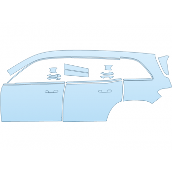 Precut PPF Kit – Clear Bra Paint Protection Film PAINT PROTECTION KIT - 2023 MERCEDES EQB CLASS 350 4MATIC DRIVER SIDE - PRECUT PPF CLEAR BRA WRAP