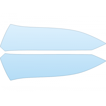 PAINT PROTECTION KIT - 2023 MERCEDES EQB CLASS 350 4MATIC HEADLIGHTS - PRECUT PPF CLEAR BRA WRAP