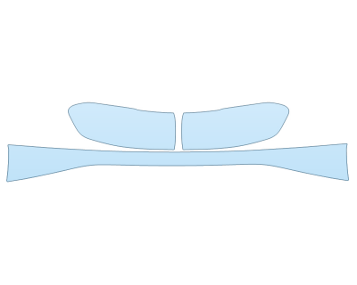 PAINT PROTECTION KIT - 2023 MERCEDES EQB CLASS 350 4MATIC TAIL LIGHTS - PRECUT PPF CLEAR BRA WRAP