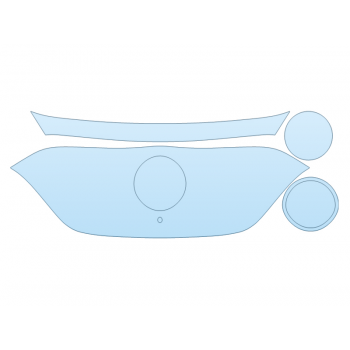 Precut PPF Kit – Clear Bra Paint Protection Film PAINT PROTECTION KIT - 2023 MERCEDES EQE-CLASS 350 SUV GRILL - PRECUT PPF CLEAR BRA WRAP