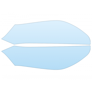 PAINT PROTECTION KIT - 2023 MERCEDES EQE-CLASS 350 SUV HEADLIGHTS - PRECUT PPF CLEAR BRA WRAP