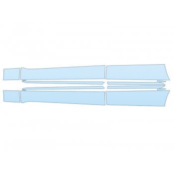 PAINT PROTECTION KIT - 2023 MERCEDES EQE-CLASS 350 SUV ROCKERS - PRECUT PPF CLEAR BRA WRAP