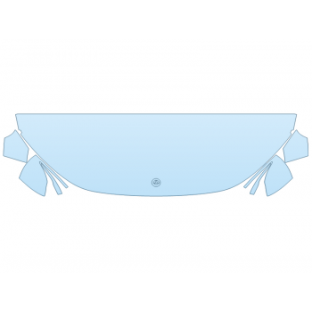 Precut PPF Kit – Clear Bra Paint Protection Film PAINT PROTECTION KIT - 2023 MERCEDES EQE-CLASS 350+ SUV HOOD FENDERS MIRRORS 24 INCH (WRAPPED EDGES) - PRECUT PPF CLEAR BRA WRAP