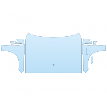 Precut PPF Kit – Clear Bra Paint Protection Film PAINT PROTECTION KIT - 2023 MERCEDES EQE-CLASS 350+ SUV FULL HOOD FENDERS MIRRORS(WRAPPED EDGES) - PRECUT PPF CLEAR BRA WRAP