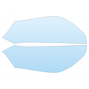 PAINT PROTECTION KIT - 2023 MERCEDES EQE-CLASS 350+ SUV HEADLIGHTS - PRECUT PPF CLEAR BRA WRAP