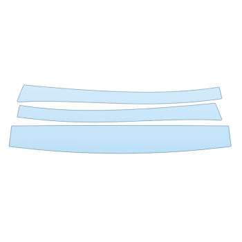 PAINT PROTECTION KIT - 2023 MERCEDES EQE-CLASS AMG SEDAN ROOF PILLARS - PRECUT PPF CLEAR BRA WRAP