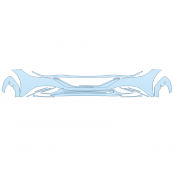 Precut PPF Kit – Clear Bra Paint Protection Film PAINT PROTECTION KIT - 2023 MERCEDES EQE-CLASS AMG SUV BUMPER - PRECUT PPF CLEAR BRA WRAP