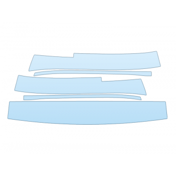 PAINT PROTECTION KIT - 2023 MERCEDES EQE-CLASS AMG SUV ROOF PILLARS - PRECUT PPF CLEAR BRA WRAP