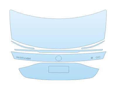 PAINT PROTECTION KIT - 2023 MERCEDES S-CLASS MAYBACH 680 TRUNK - PRECUT PPF CLEAR BRA WRAP